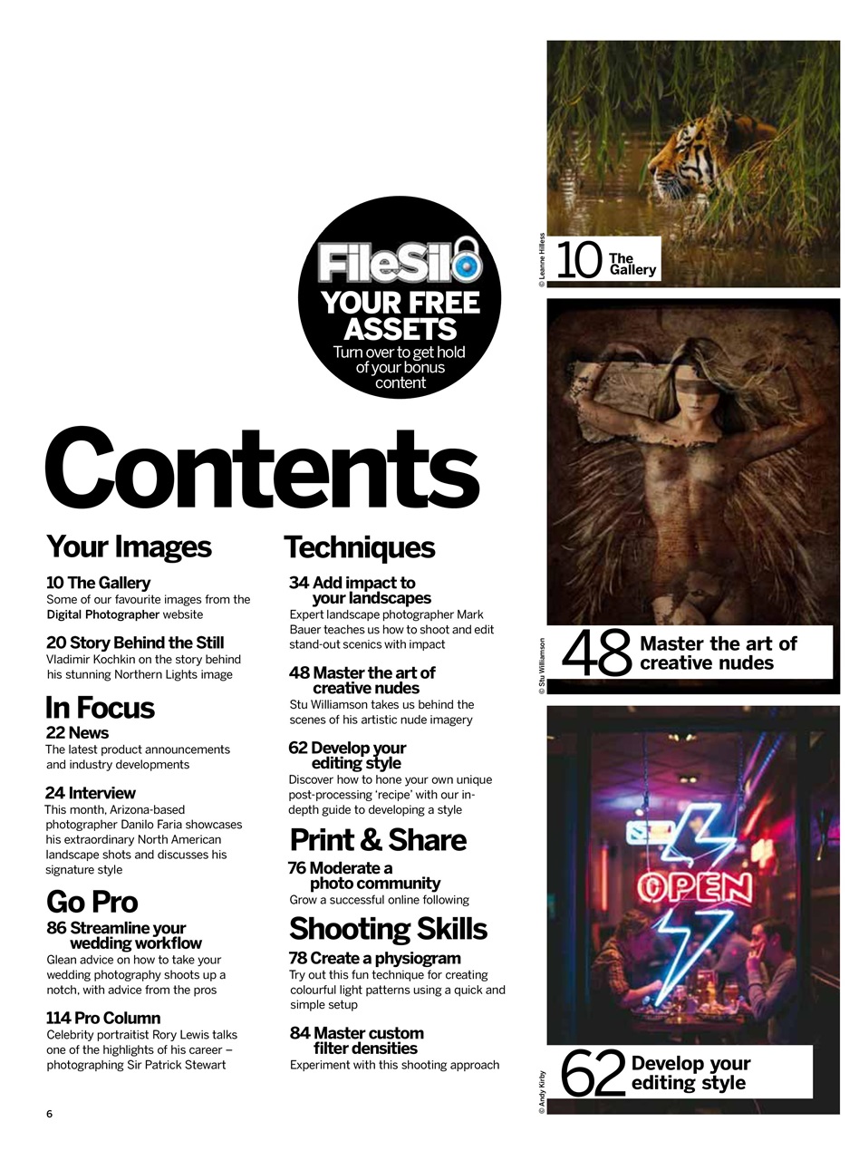 Digital Photographer Preview Pages