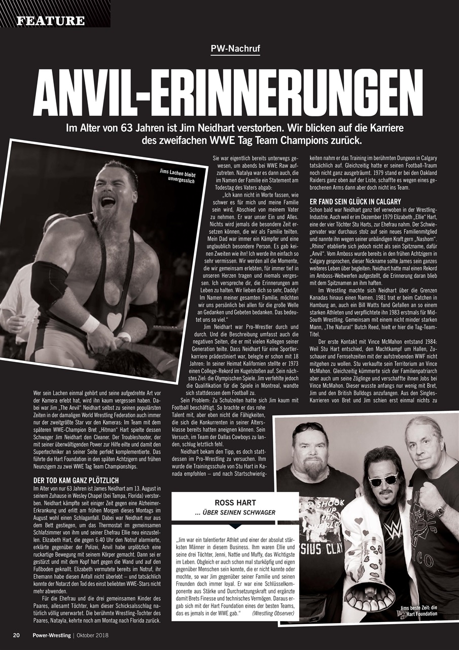 Power-Wrestling Preview Pages