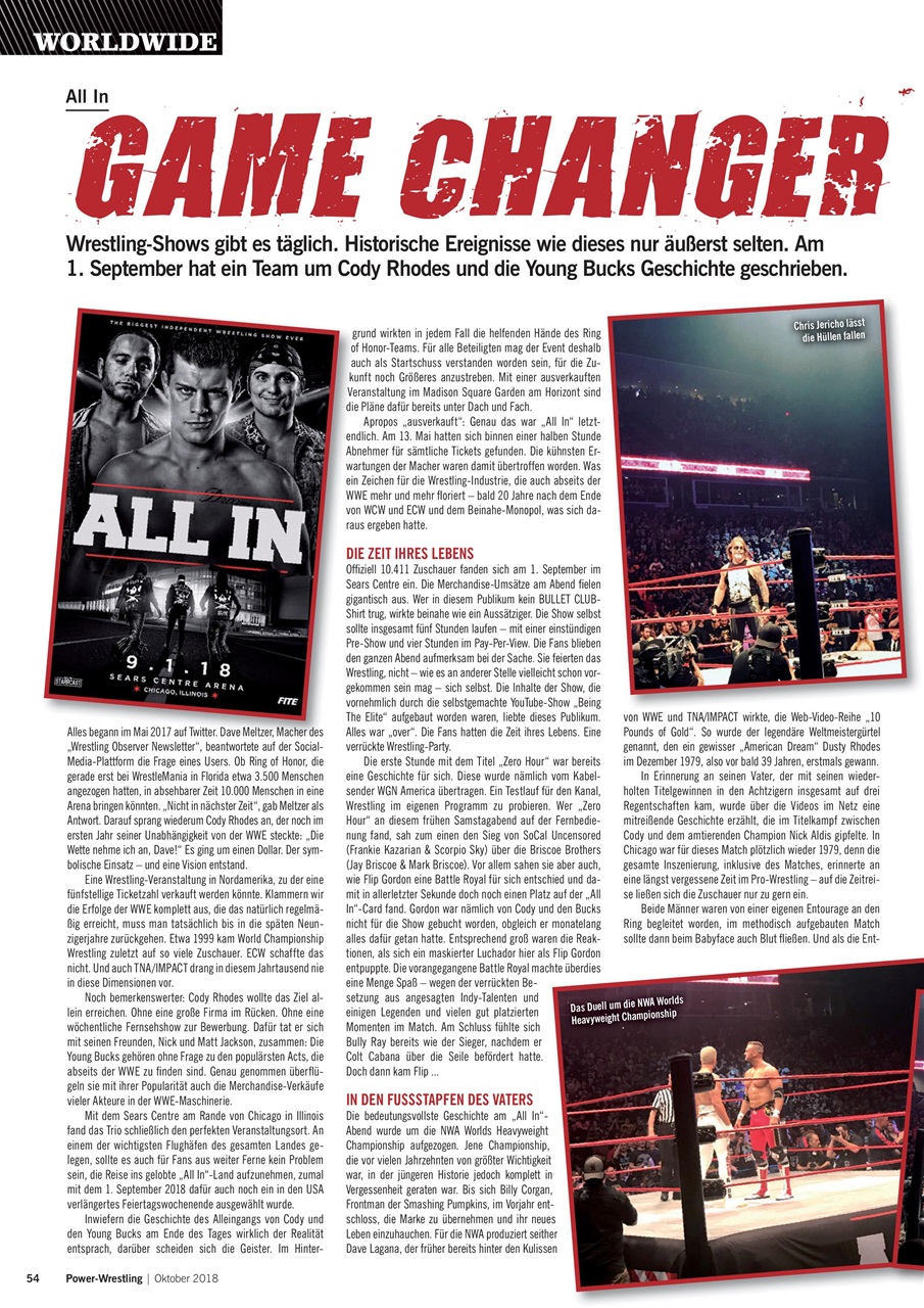 Power-Wrestling Preview Pages