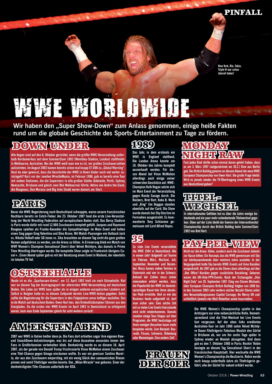 Power-Wrestling Preview Pages