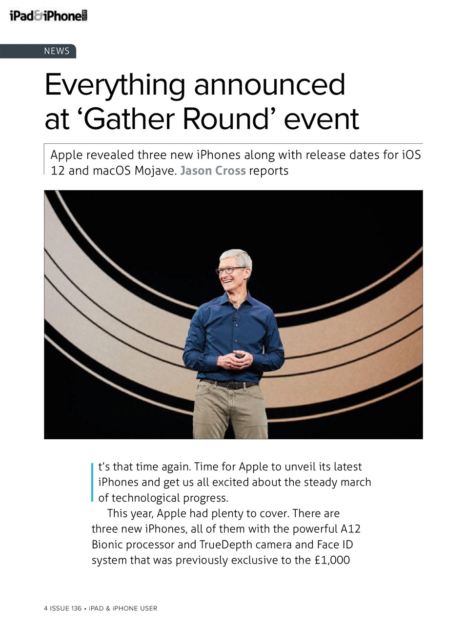 iPad and iPhone User Preview Pages