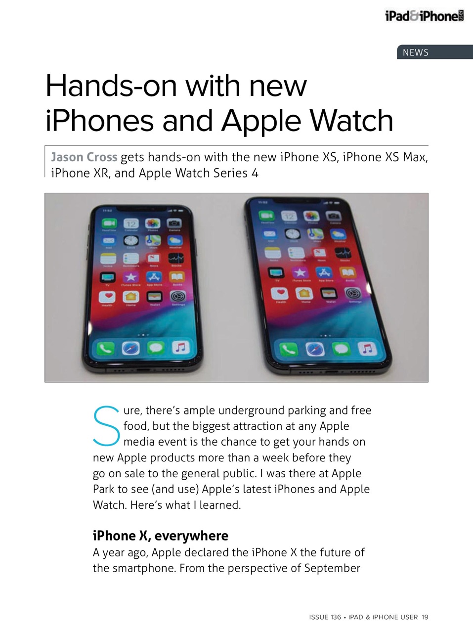 iPad and iPhone User Preview Pages