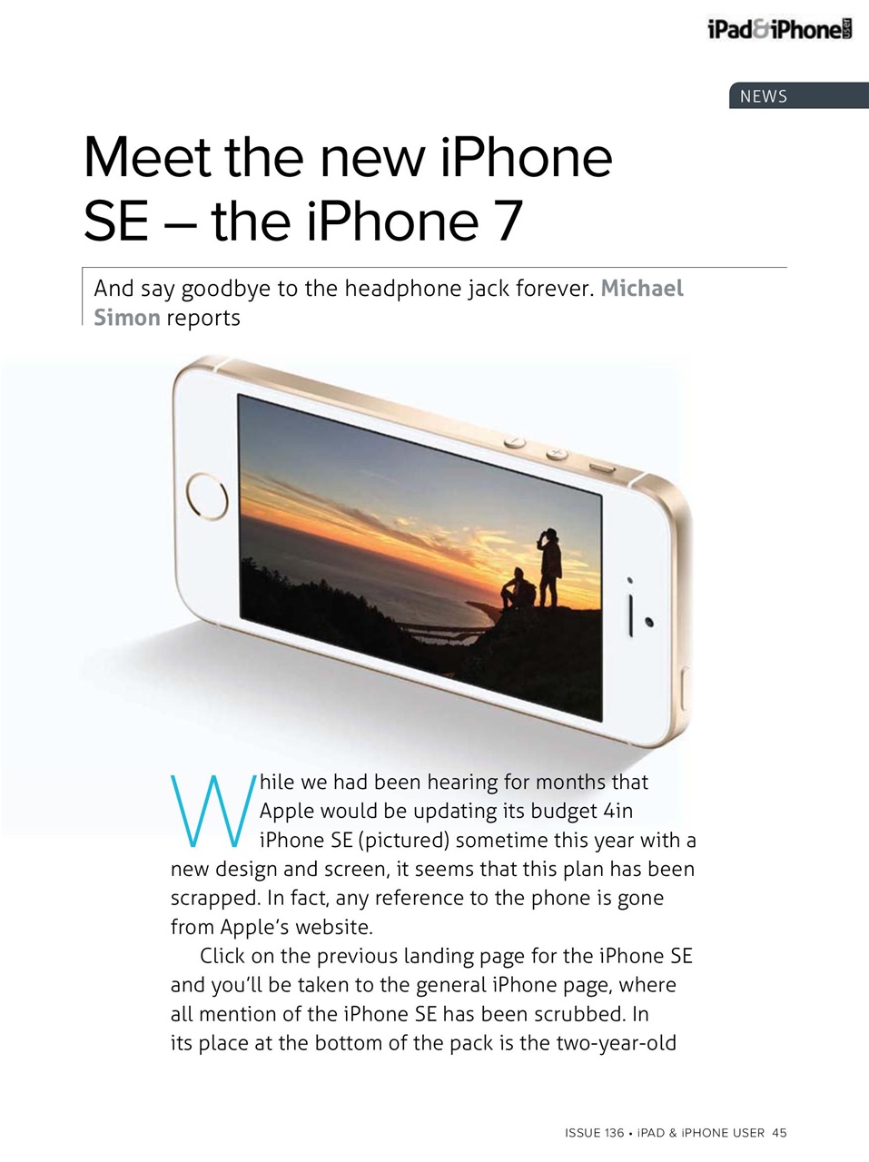 iPad and iPhone User Preview Pages