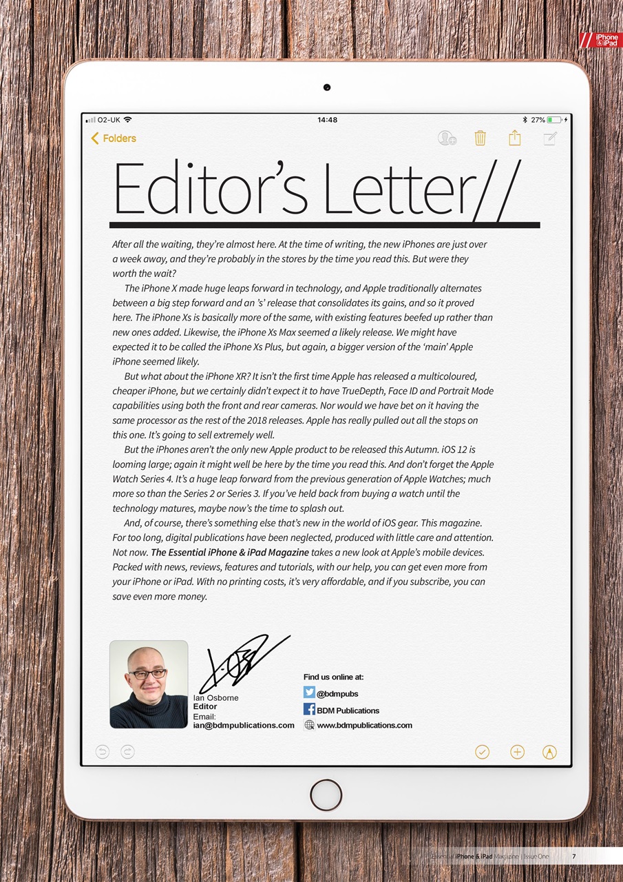 Essential Apple User Preview Pages