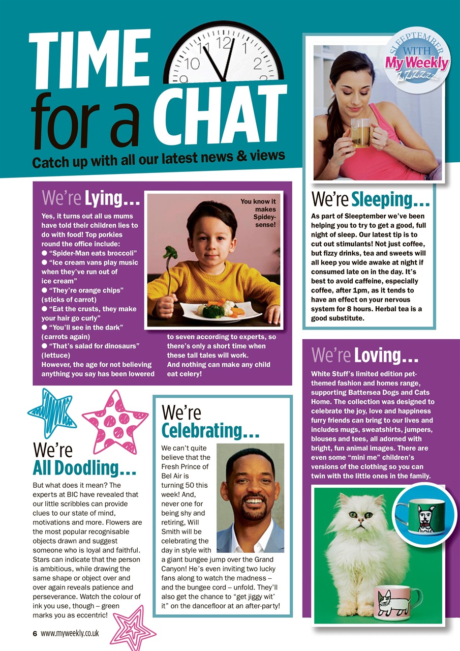 My Weekly Preview Pages