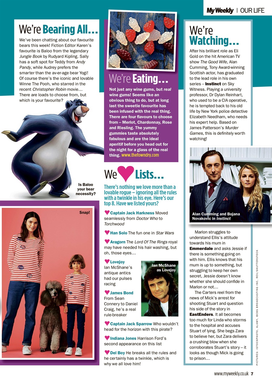 My Weekly Preview Pages