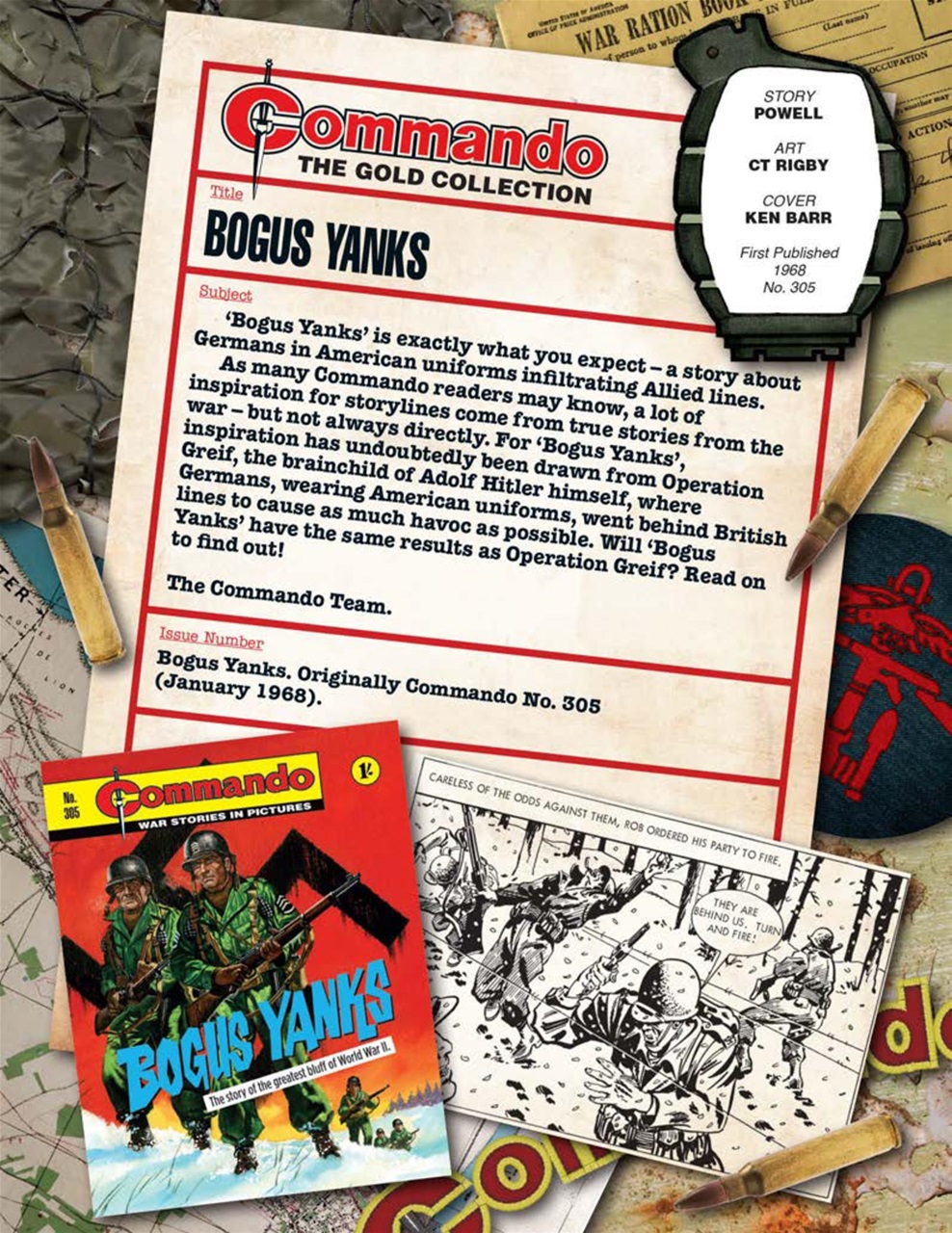 Commando Preview Pages