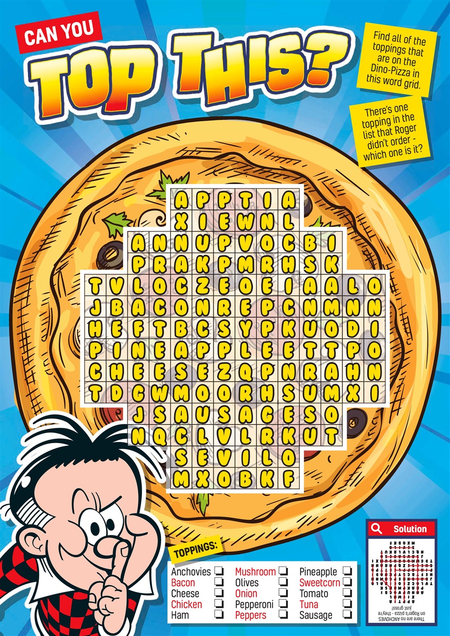 Beano Preview Pages