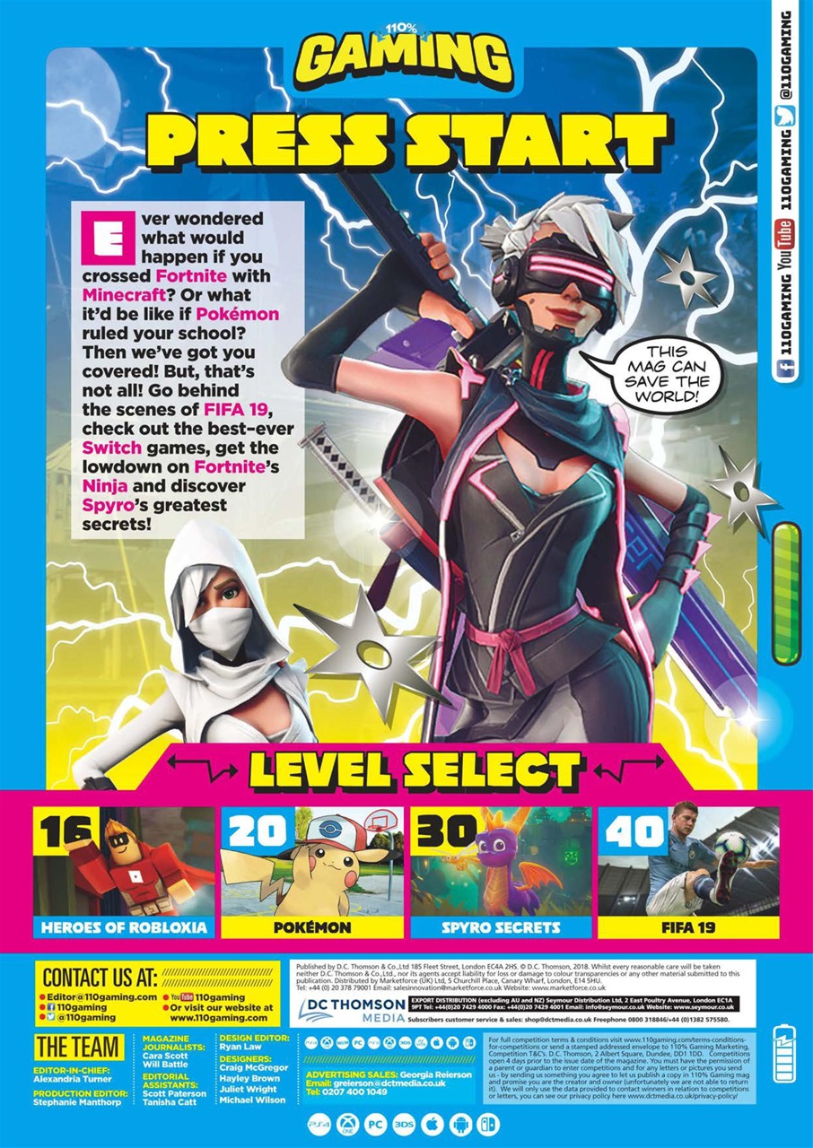 110% Gaming Preview Pages