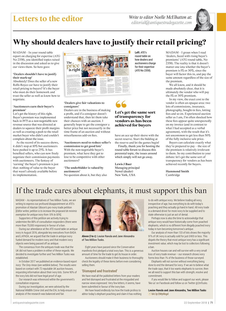 Antiques Trade Gazette Preview Pages