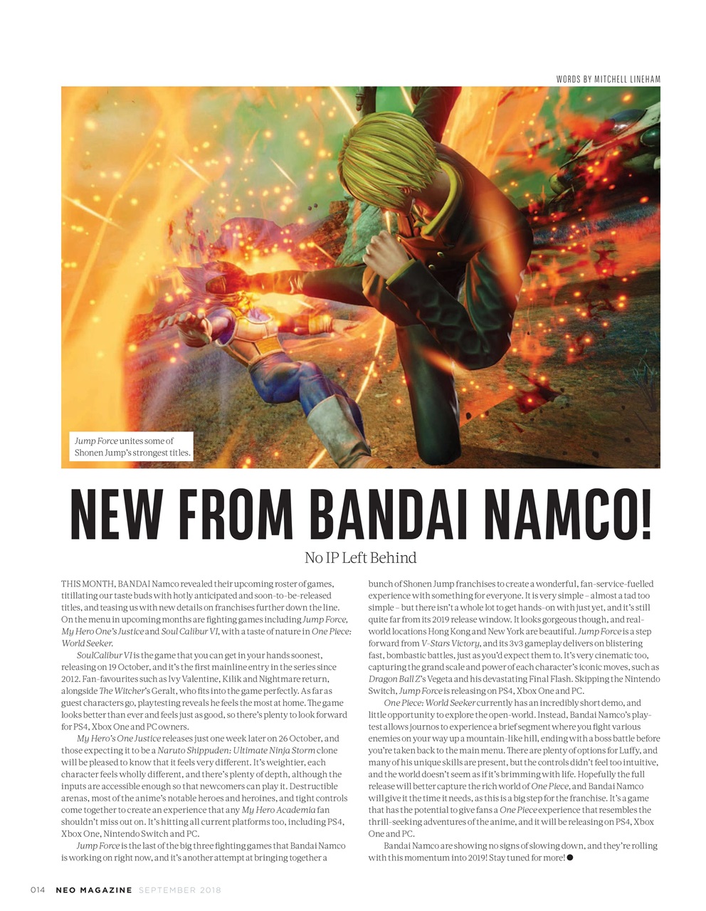 NEO Magazine Preview Pages