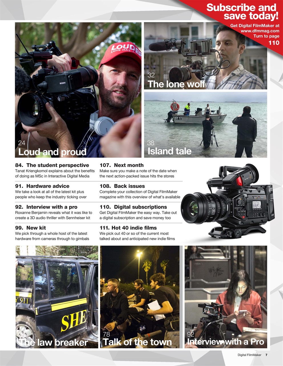 Digital FilmMaker Preview Pages