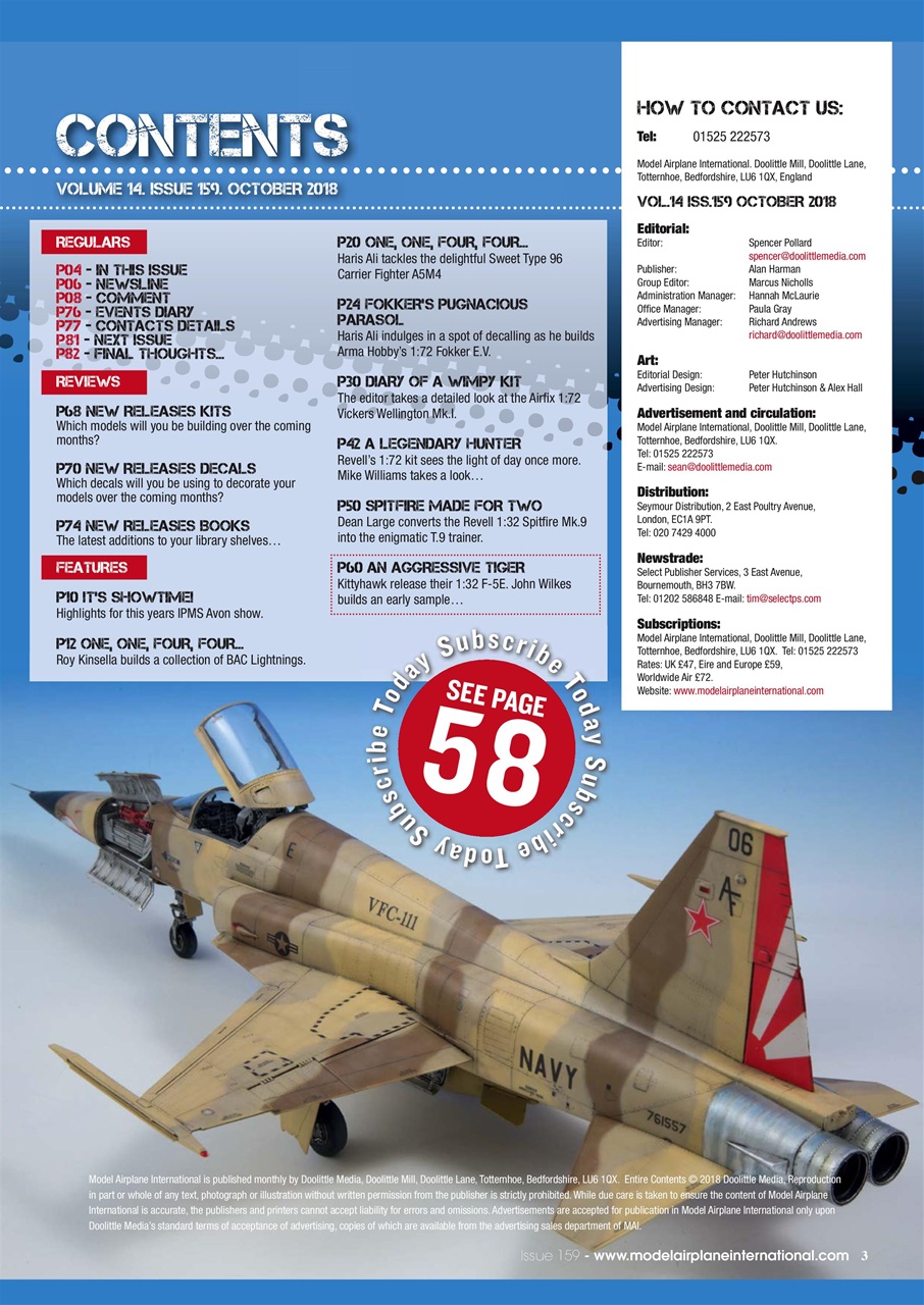 Model Airplane International Preview Pages