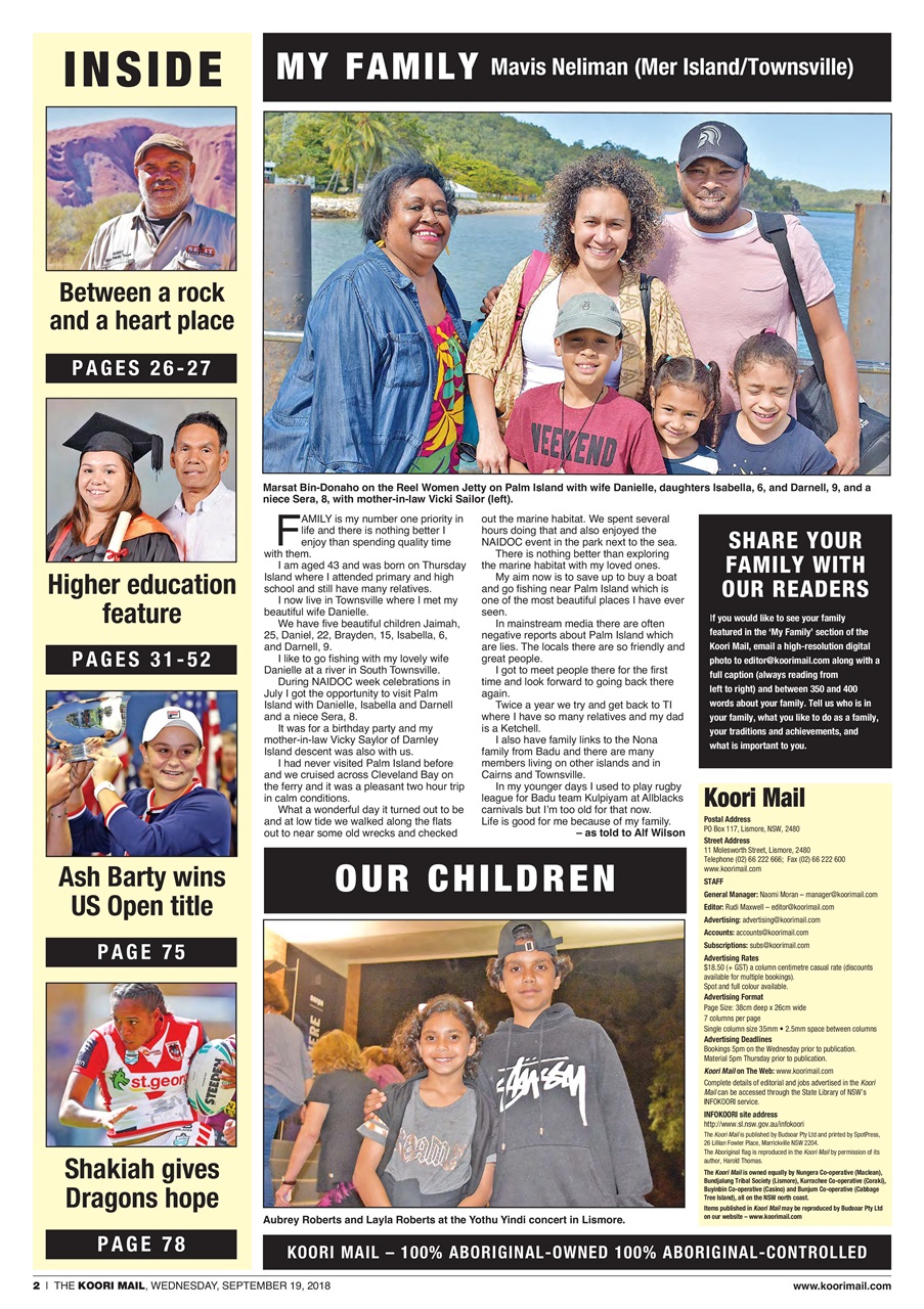 Koori Mail Preview Pages