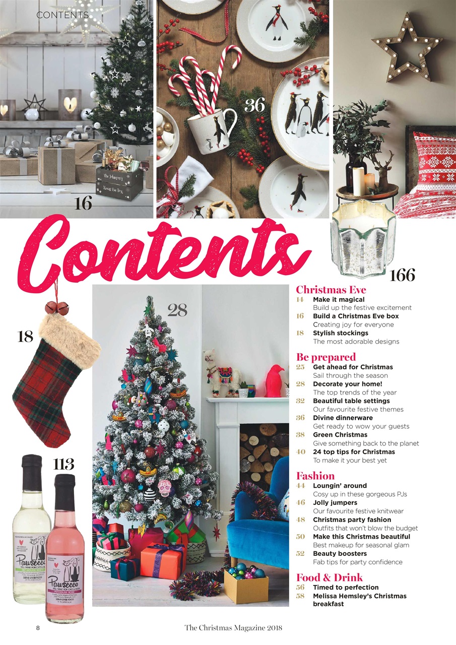 The Christmas Magazine Preview Pages