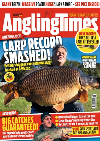 Angling Times issue 18th September 2018