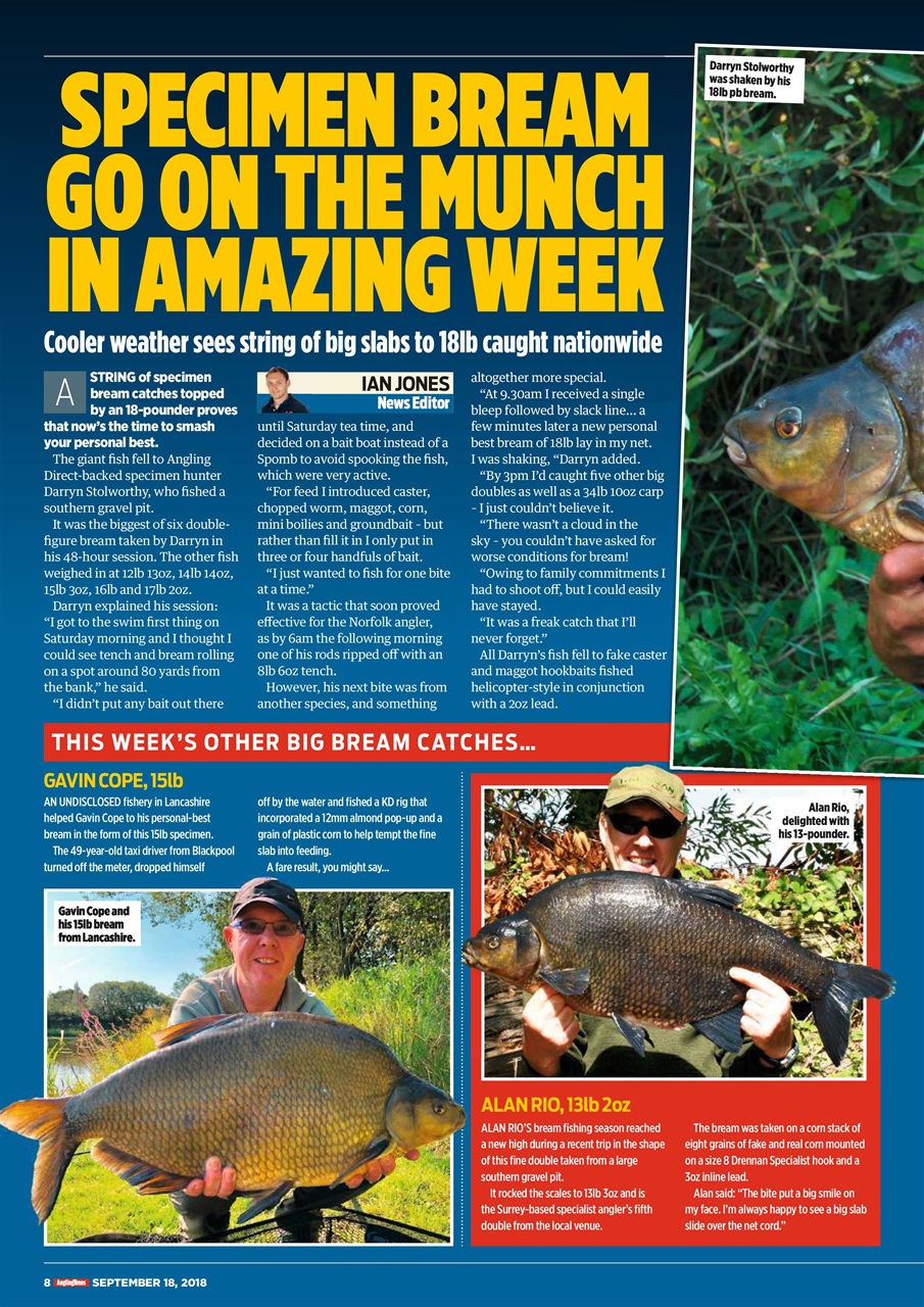 Angling Times Preview Pages