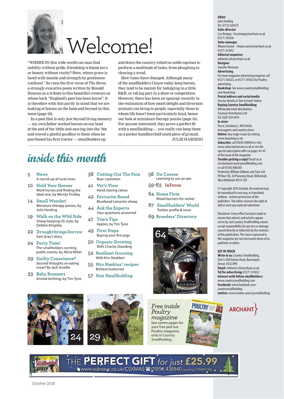 The Country Smallholder Preview Pages