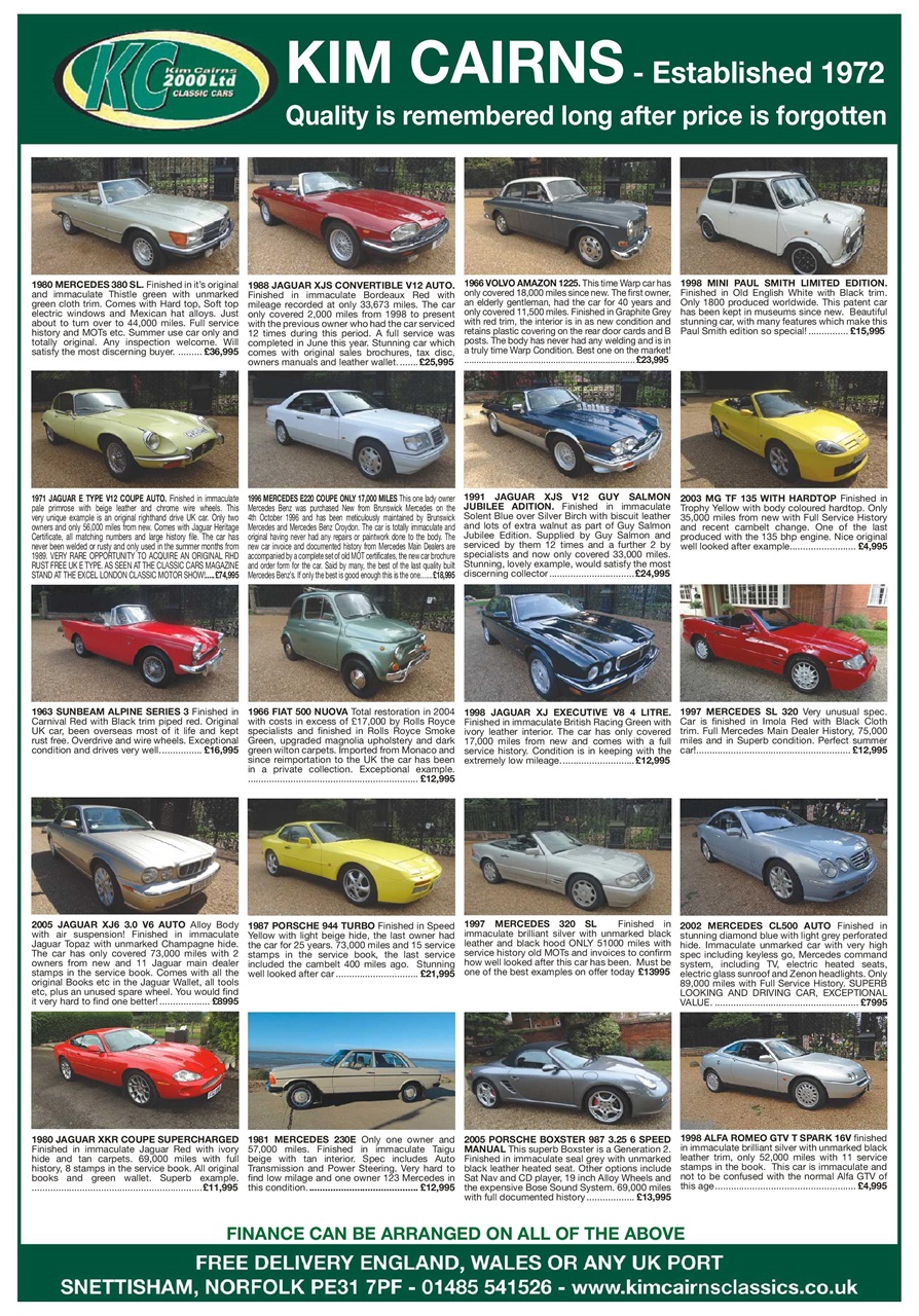 Classic Car Mart Preview Pages