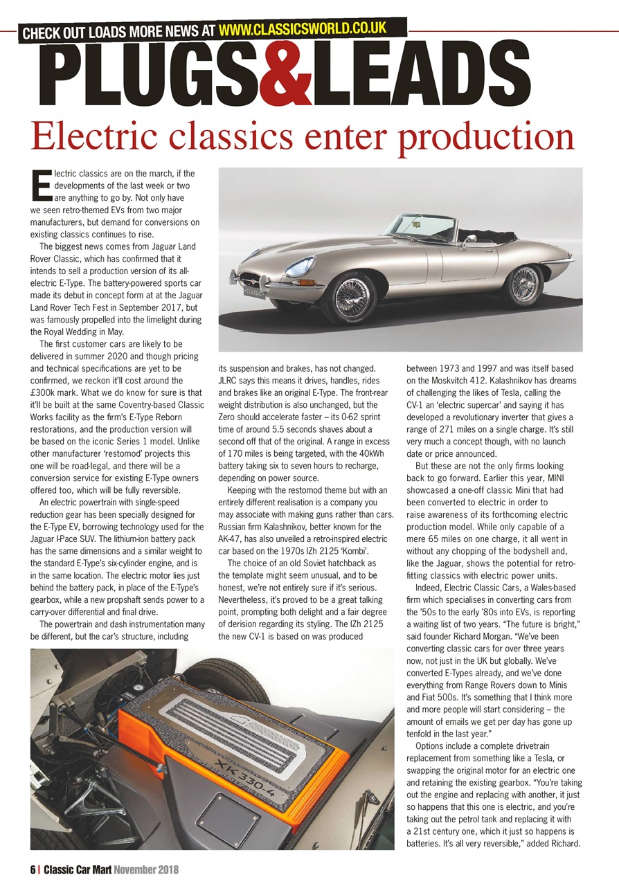 Classic Car Mart Preview Pages