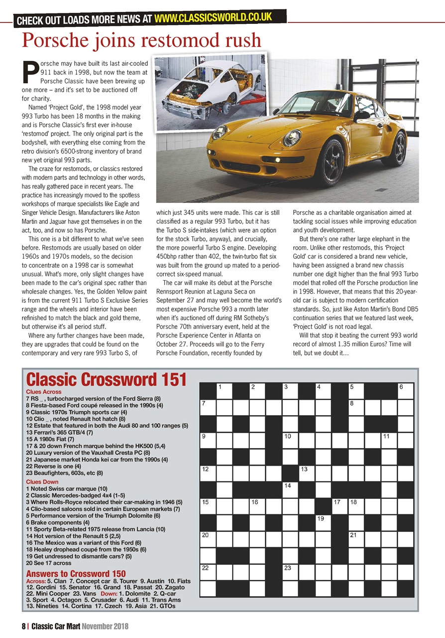 Classic Car Mart Preview Pages