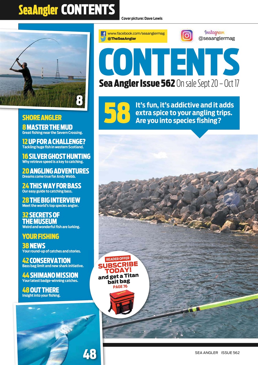 Sea Angler Preview Pages