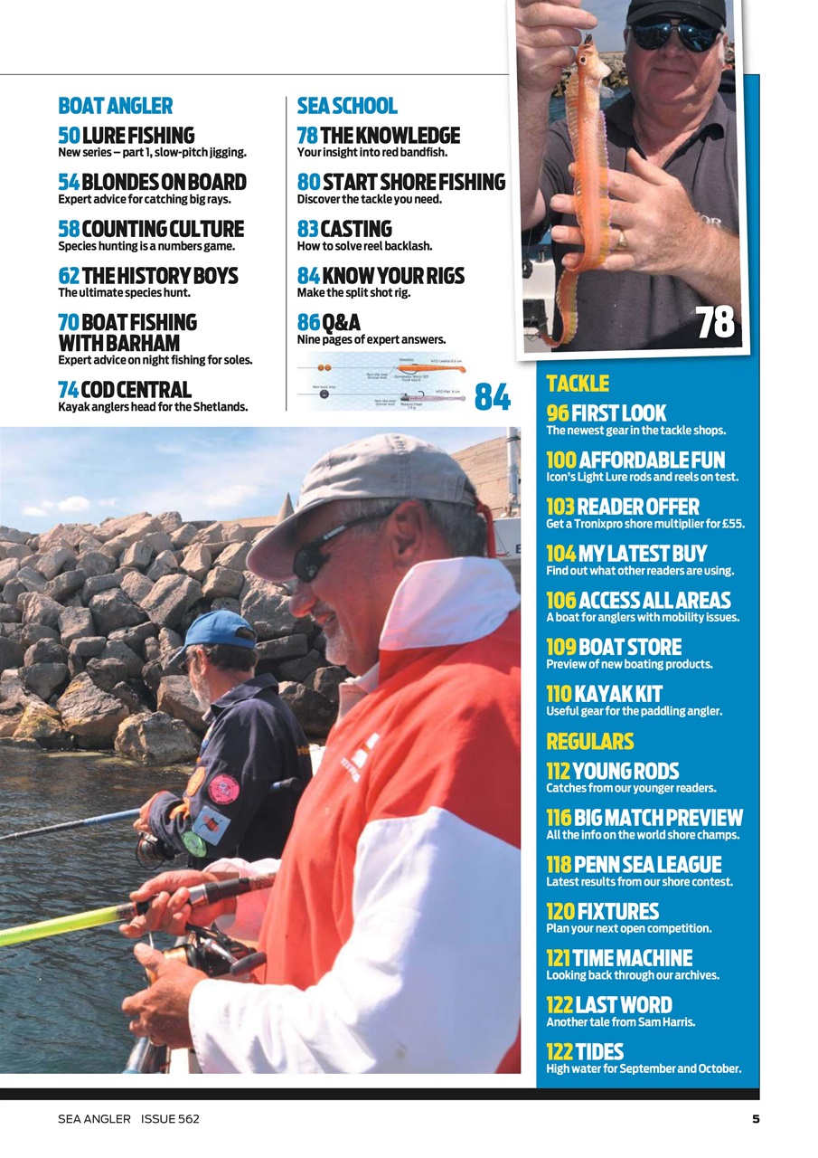 Sea Angler Preview Pages