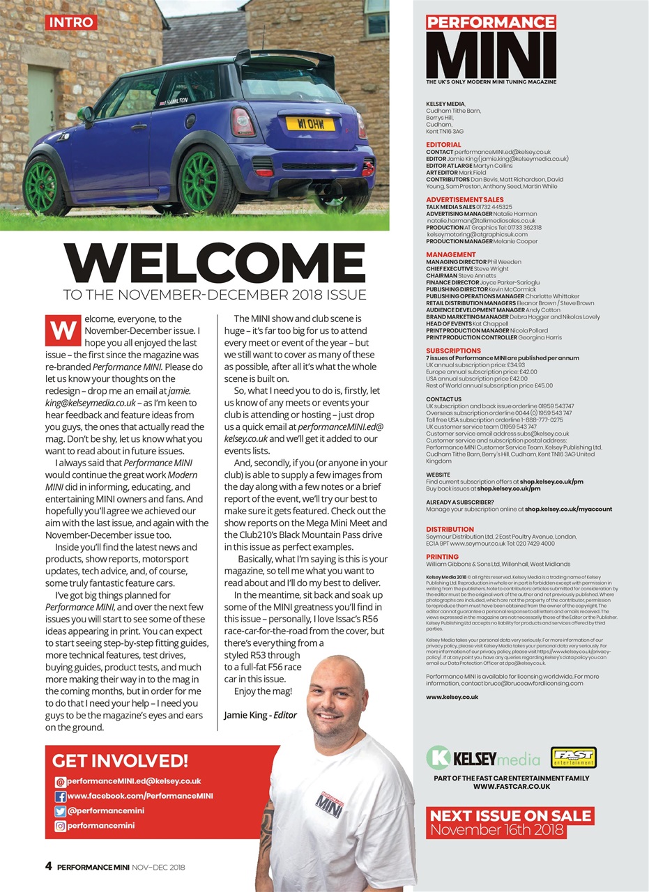 Performance Mini Preview Pages