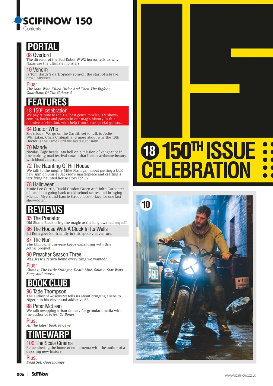 SciFiNow Preview Pages