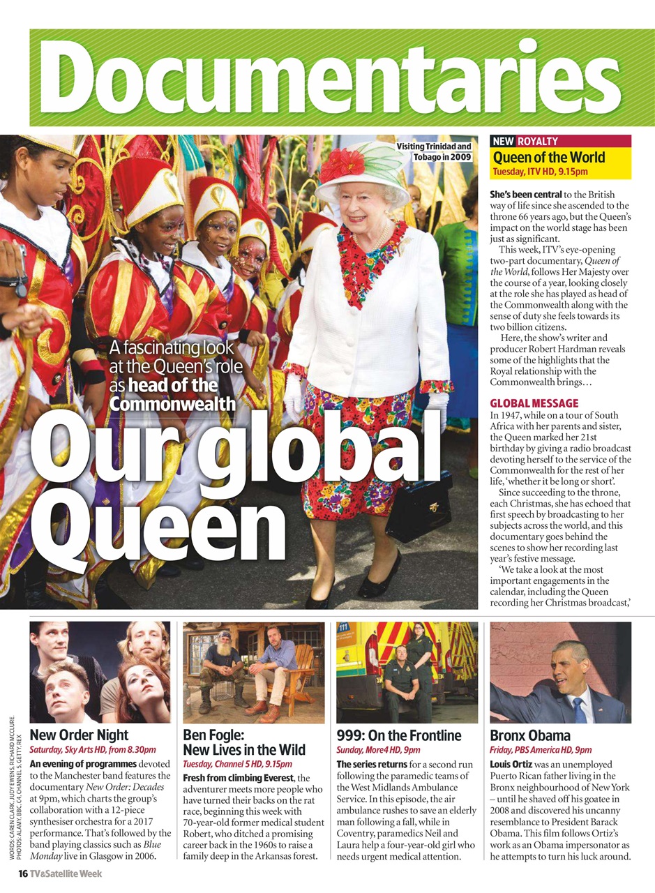 TV & Satellite Week Preview Pages