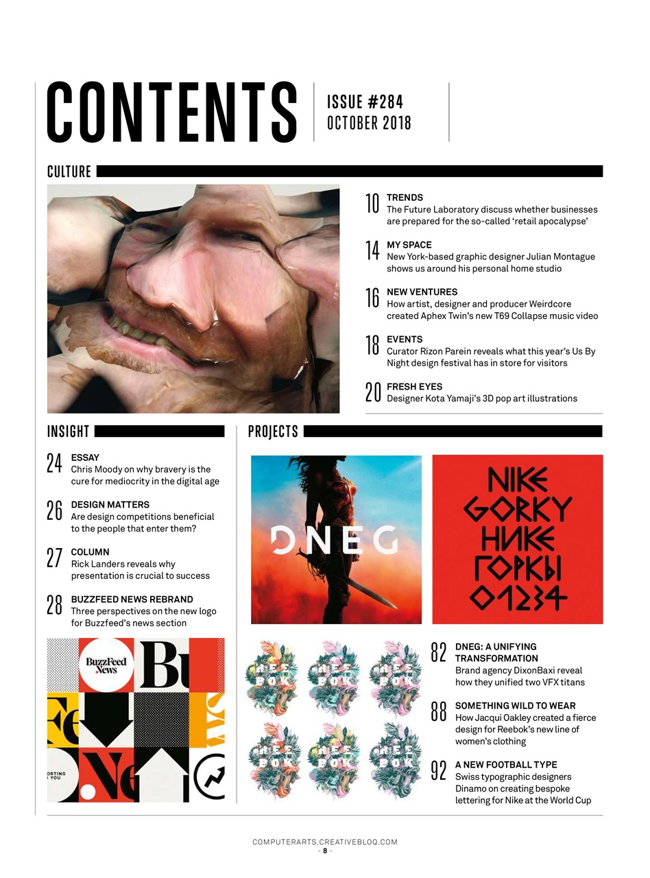 Computer Arts Preview Pages