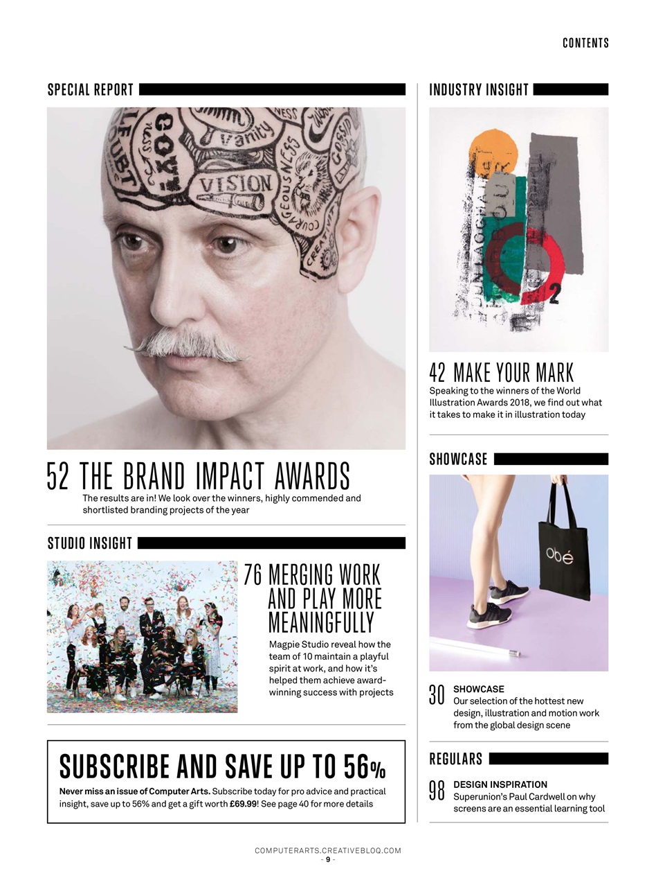 Computer Arts Preview Pages