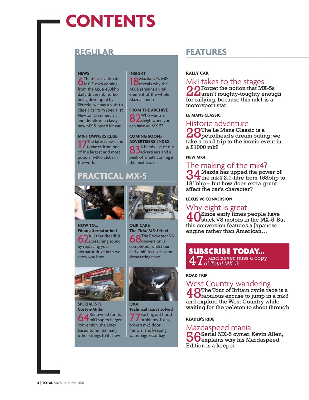 Total MX-5 Preview Pages