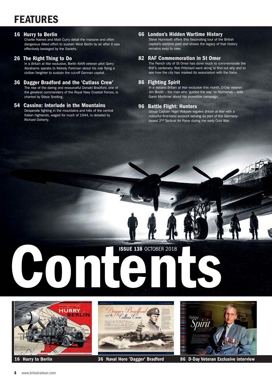 Britain at War Magazine Preview Pages