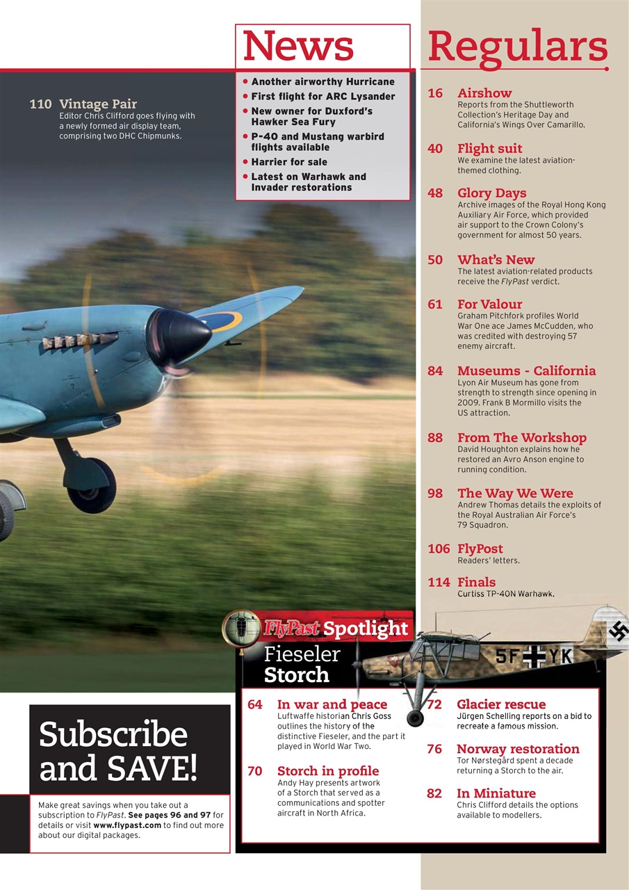 FlyPast Preview Pages