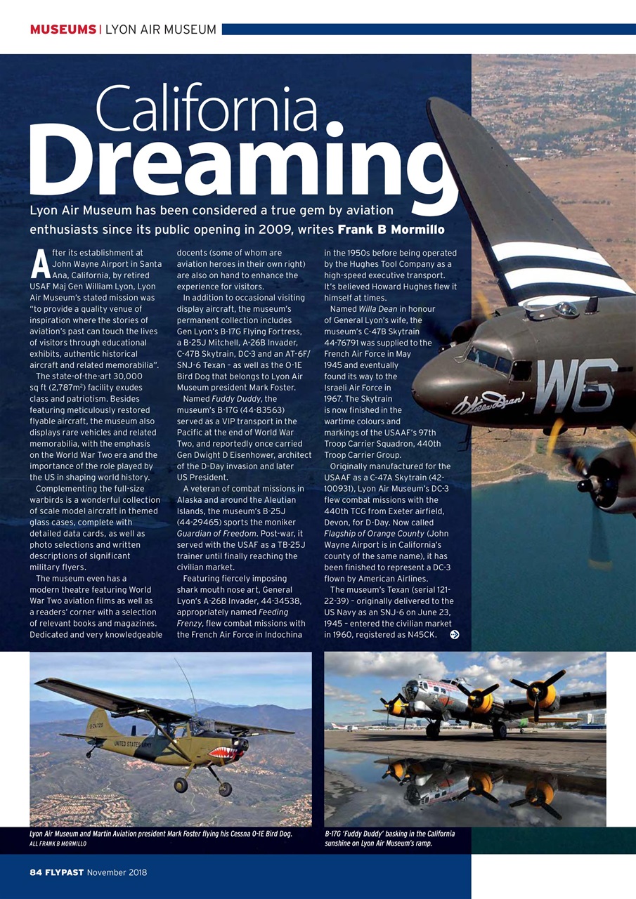 FlyPast Preview Pages