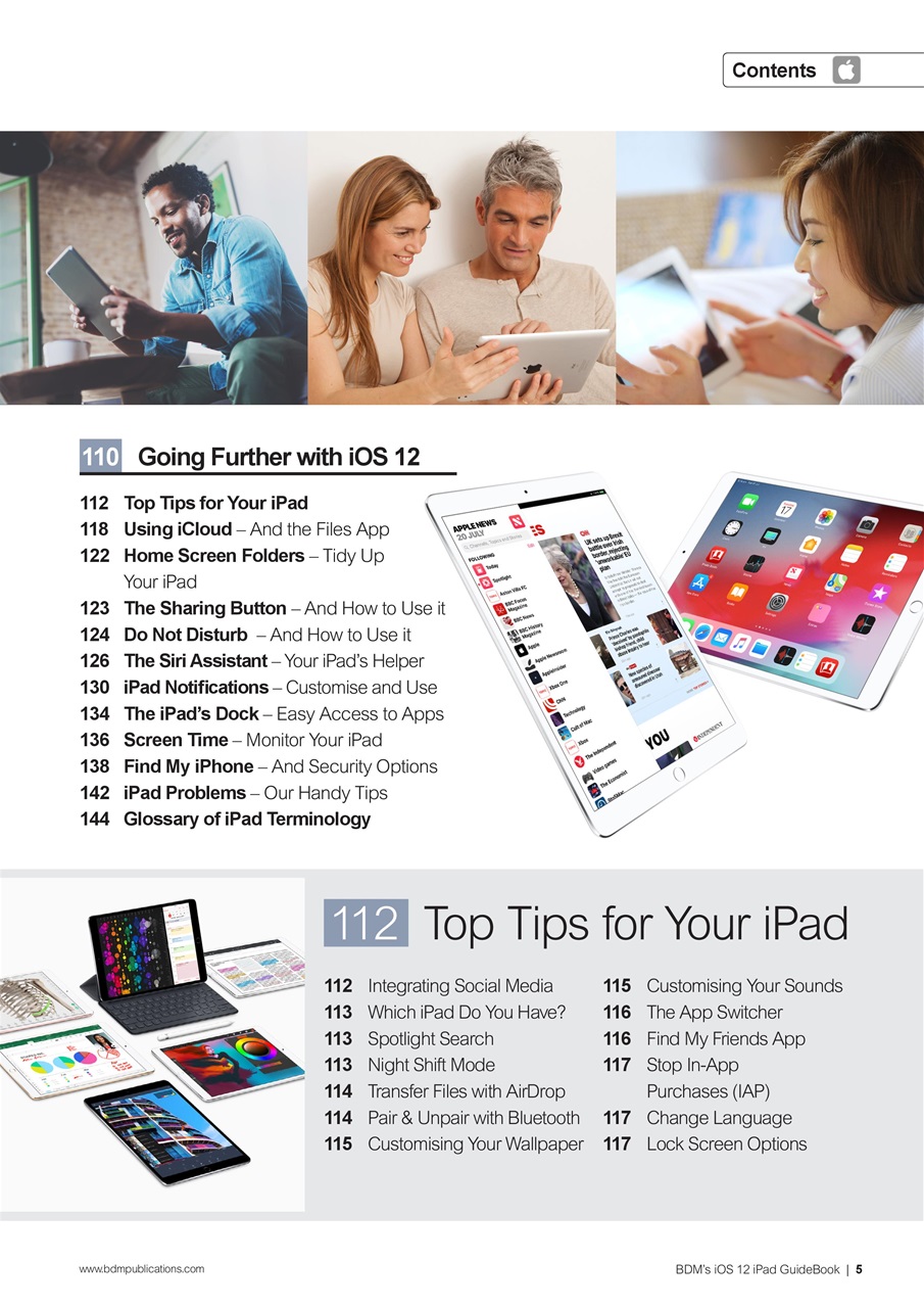 Essential Apple User Preview Pages