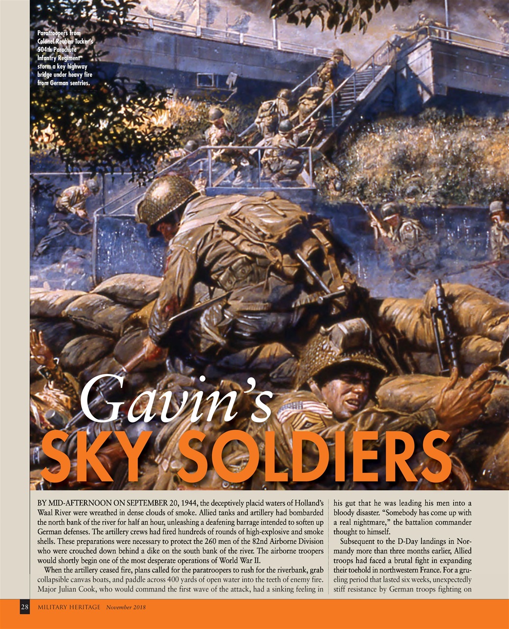 Military Heritage Preview Pages