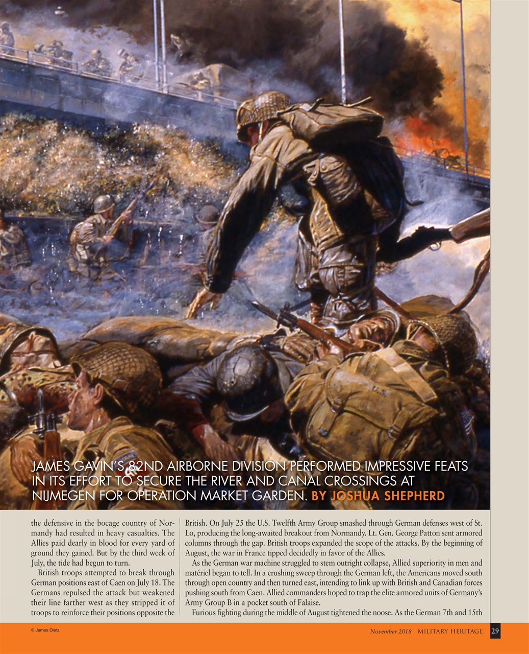 Military Heritage Preview Pages