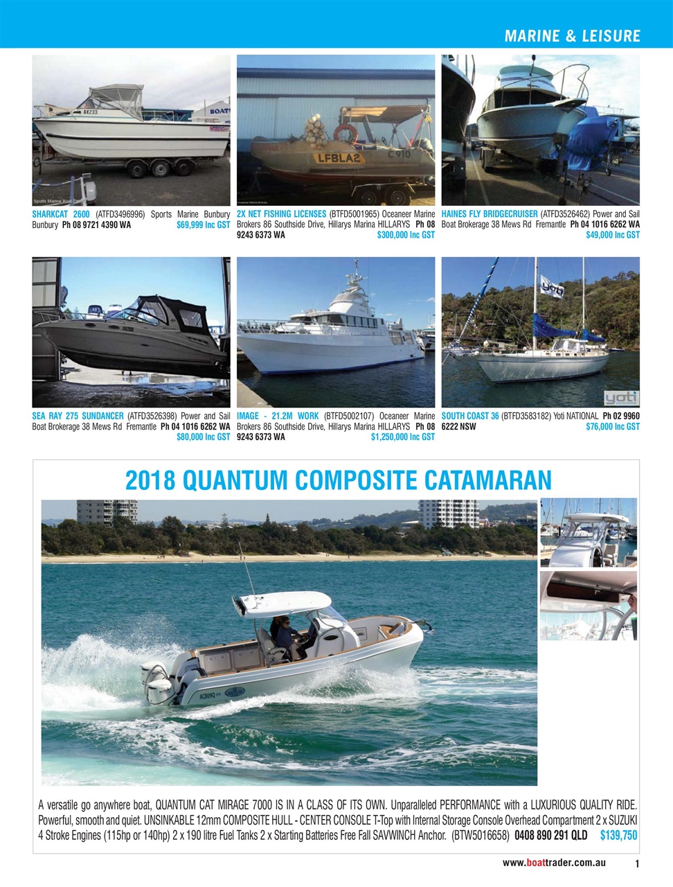Boat Trader Australia Preview Pages