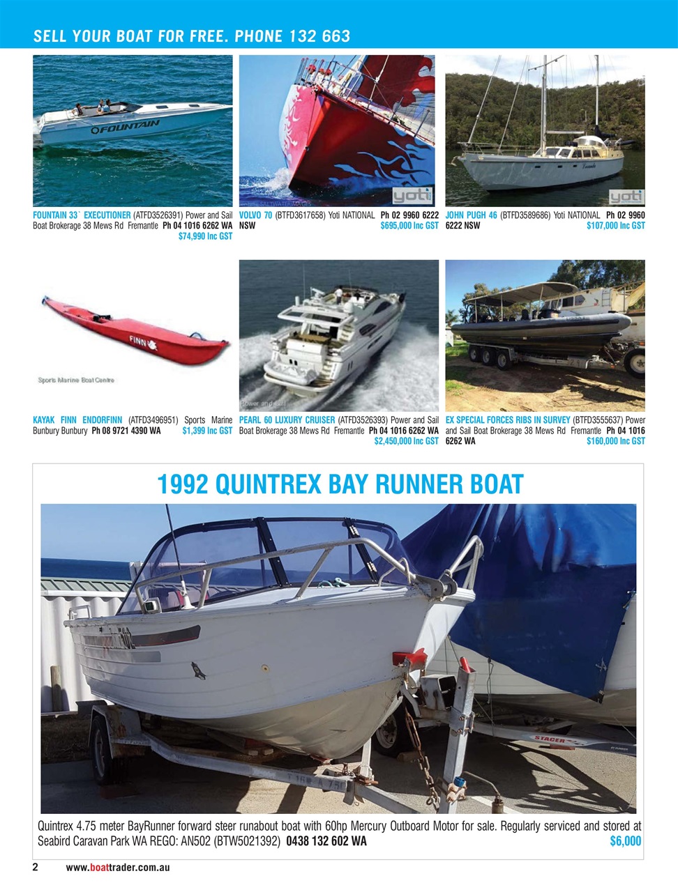 Boat Trader Australia Preview Pages