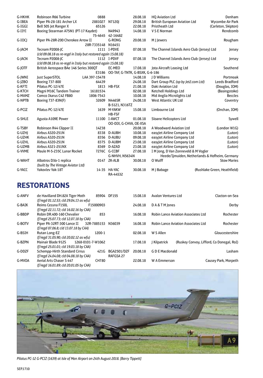 Air Britain News Preview Pages