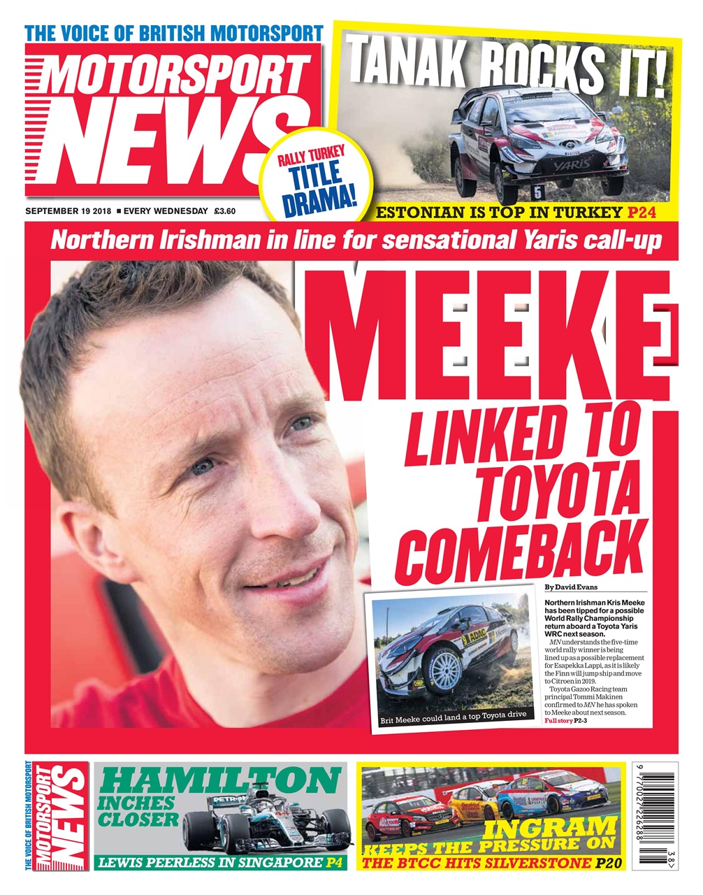 Motorsport News Preview Pages