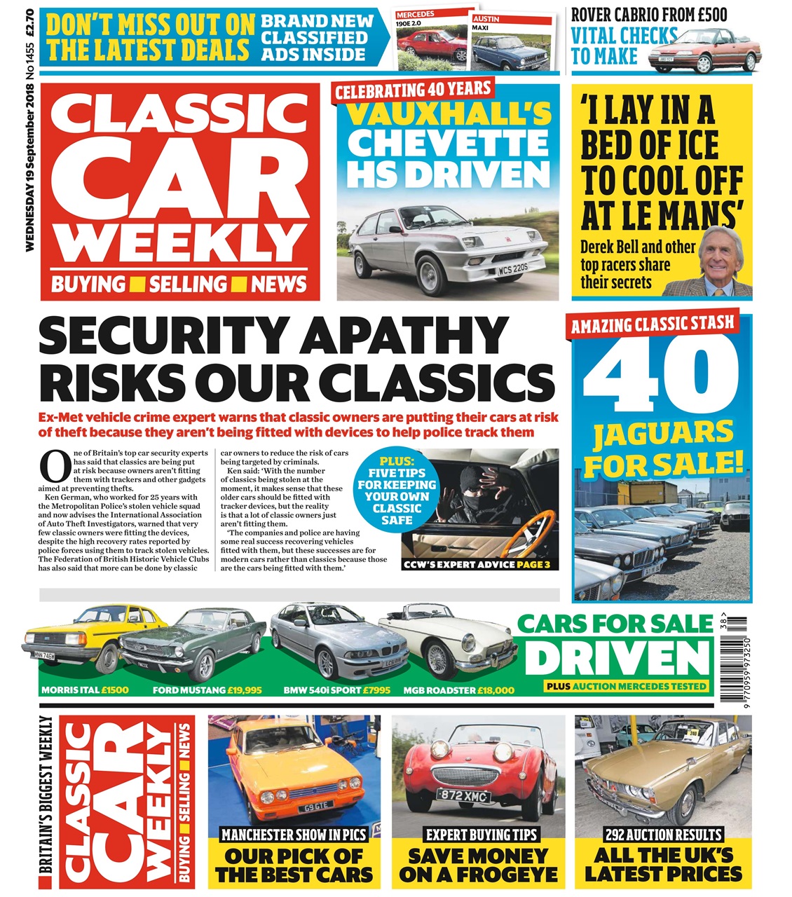 Classic Car Weekly Preview Pages