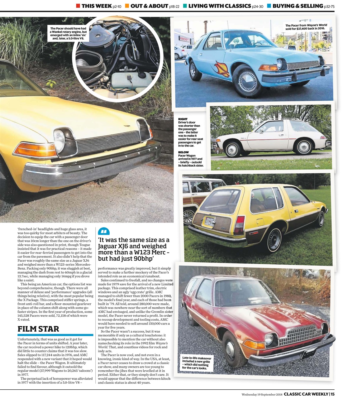 Classic Car Weekly Preview Pages