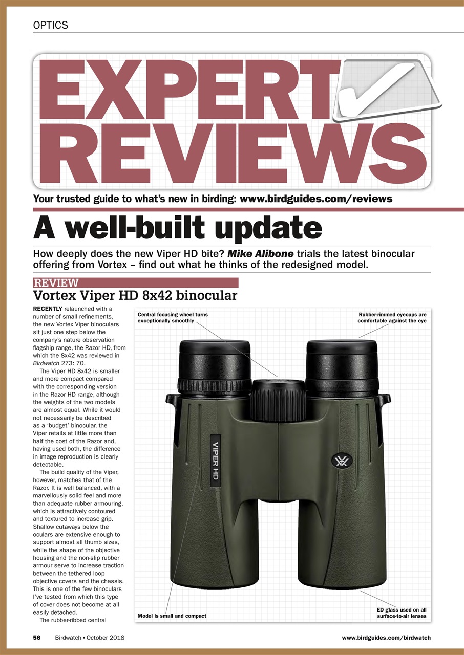Birdwatch Magazine Preview Pages