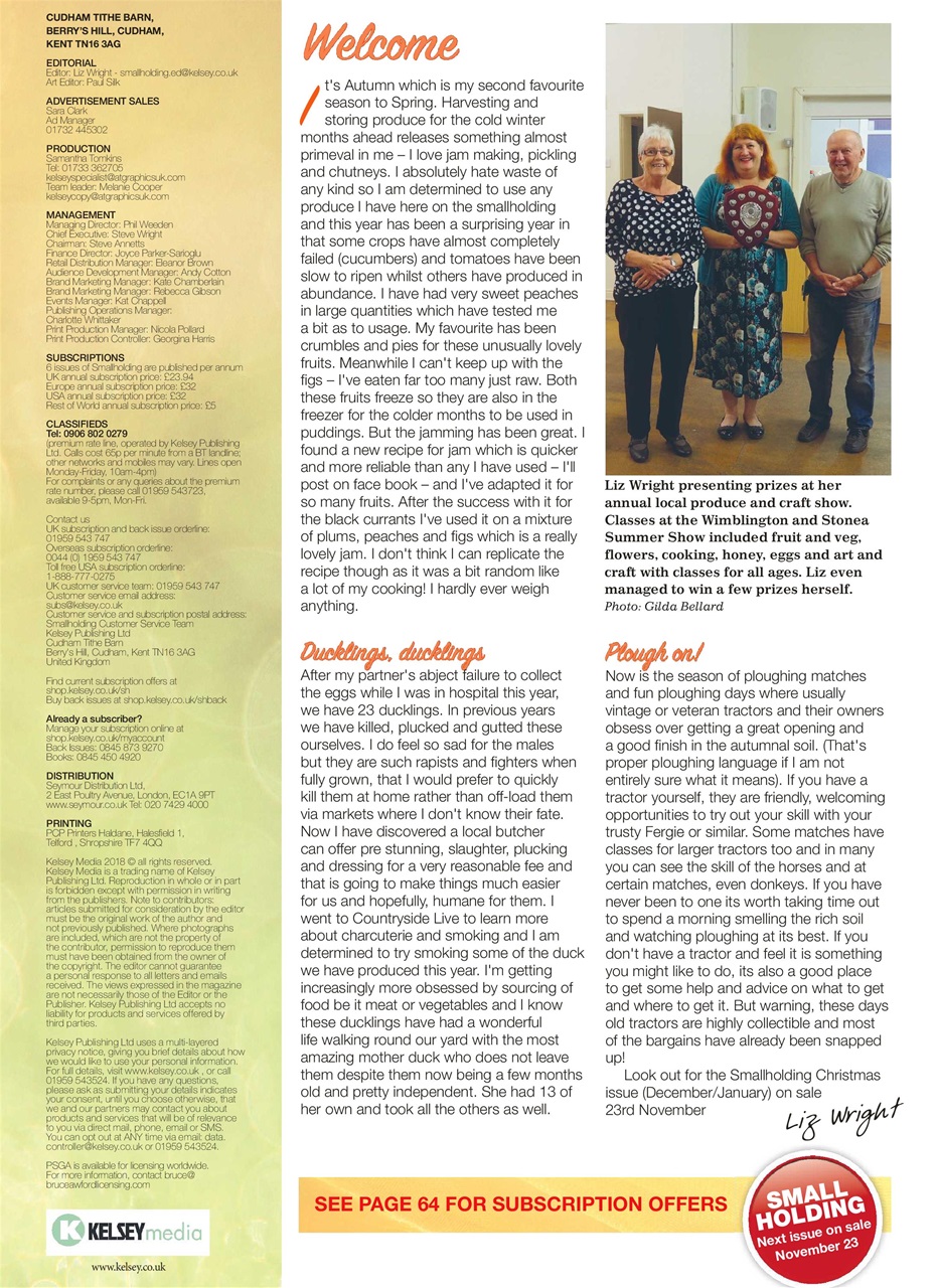 The Smallholder Preview Pages