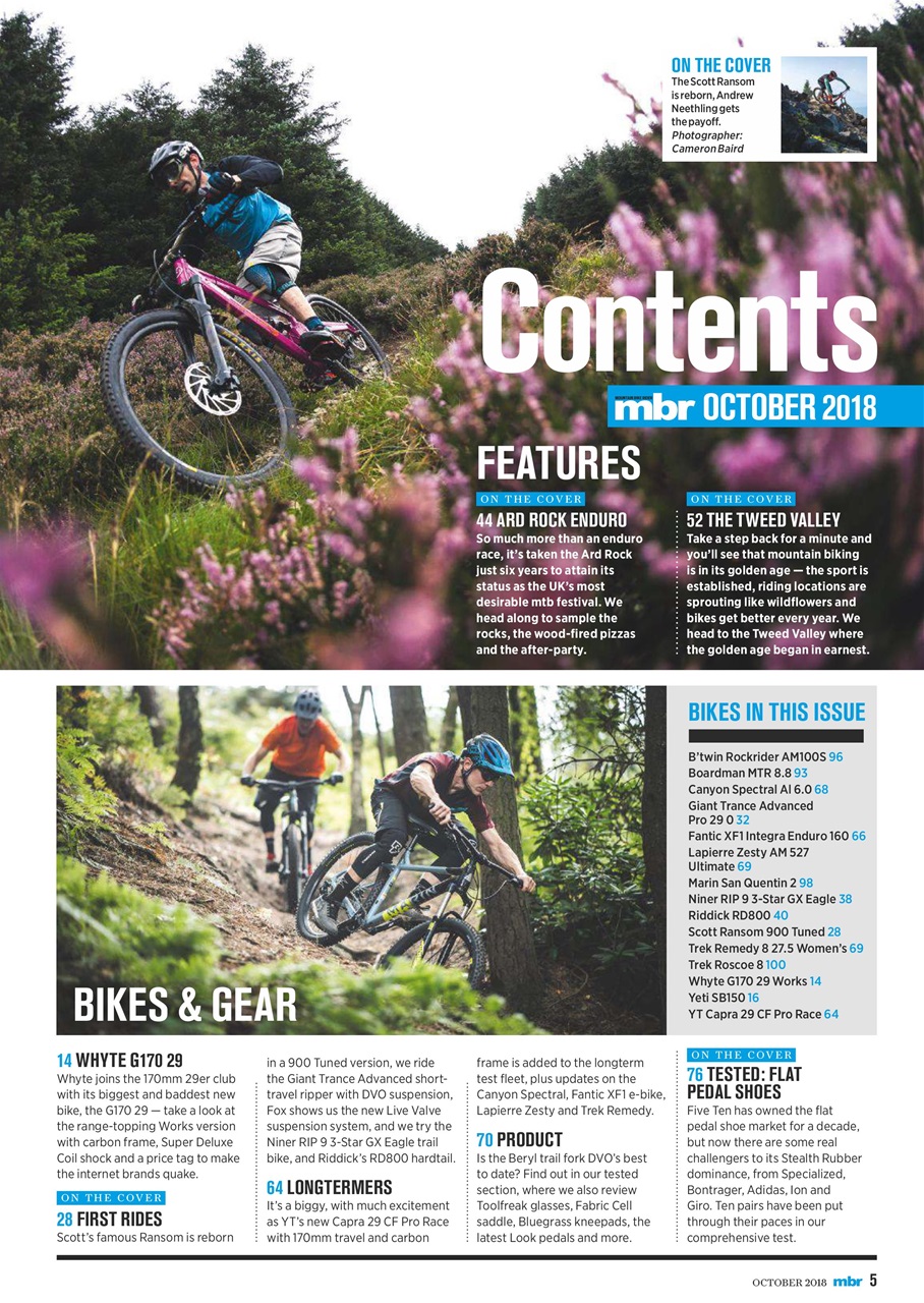 Mountain Bike Rider Preview Pages