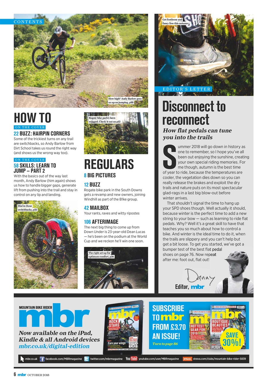 Mountain Bike Rider Preview Pages
