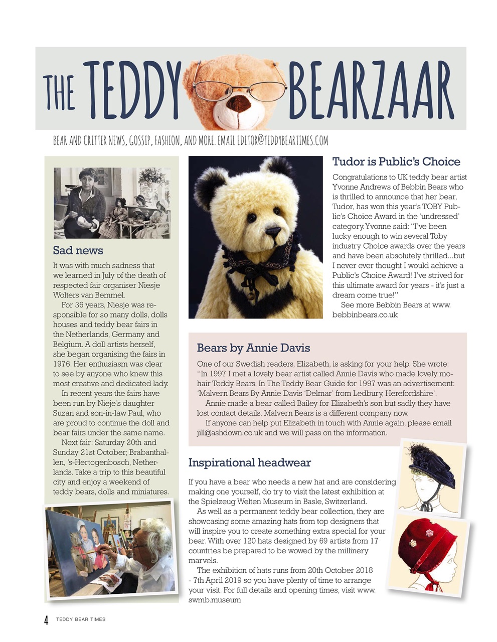 Teddy Bear Times Preview Pages